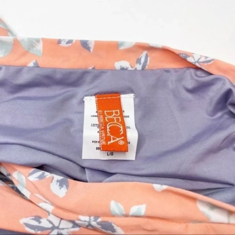 Becca High‎ Waist Floral Bikini Bottoms